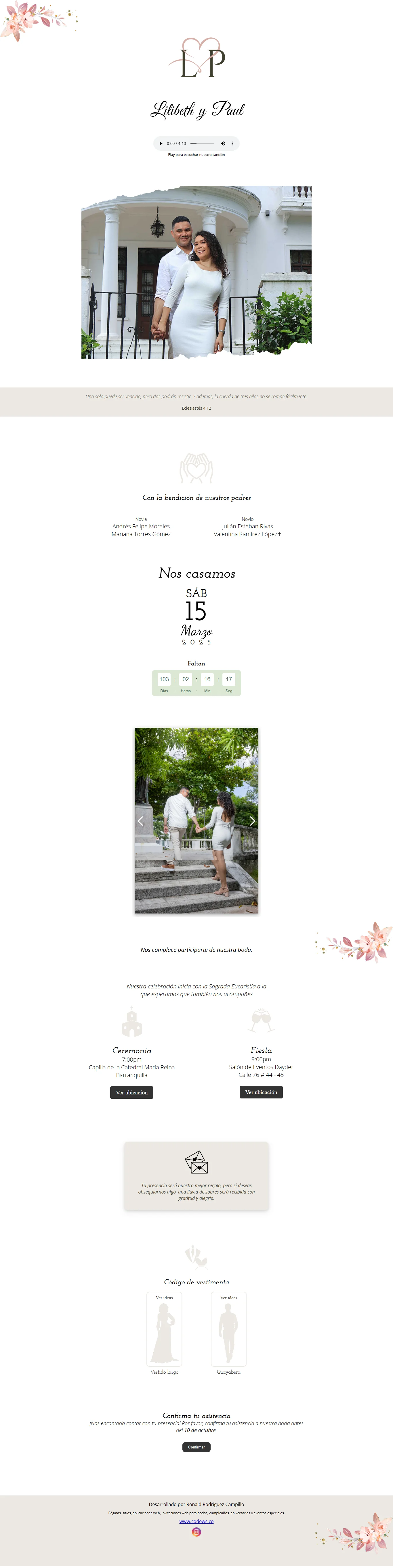 invitacion a boda